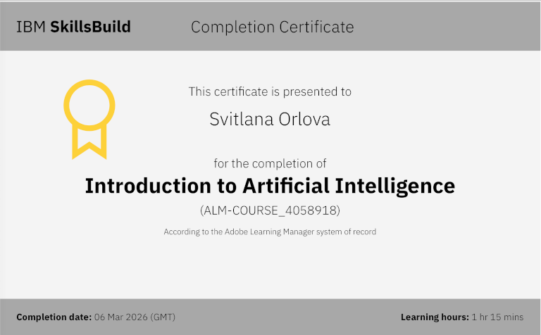 IBM AI Introduction